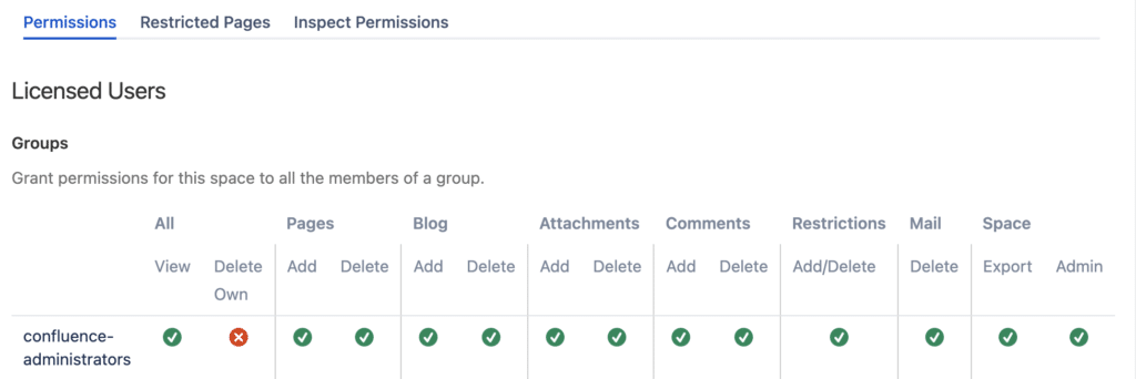 How to change Confluence space permissions after migrating from Server to Cloud.