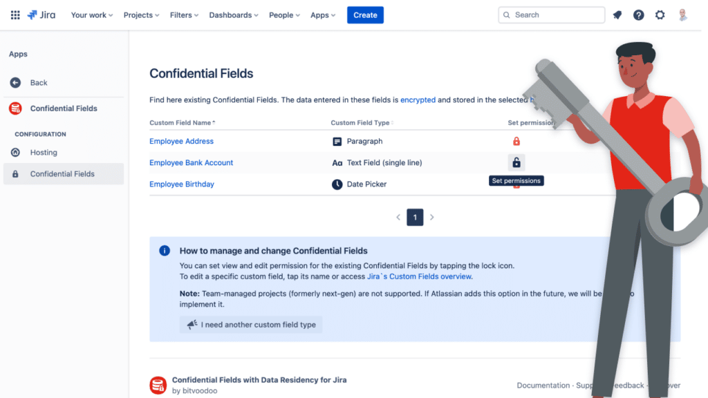 Confidential Fields - Use Cases